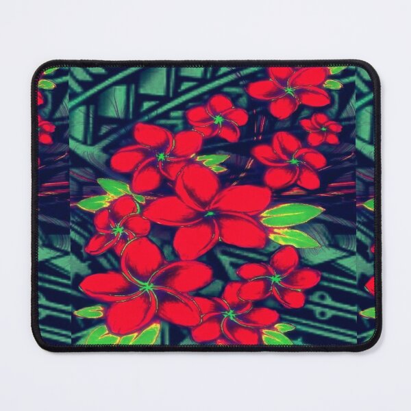 Item preview, Tribal Red Plumeria  designed and sold by MARIALOSA P.