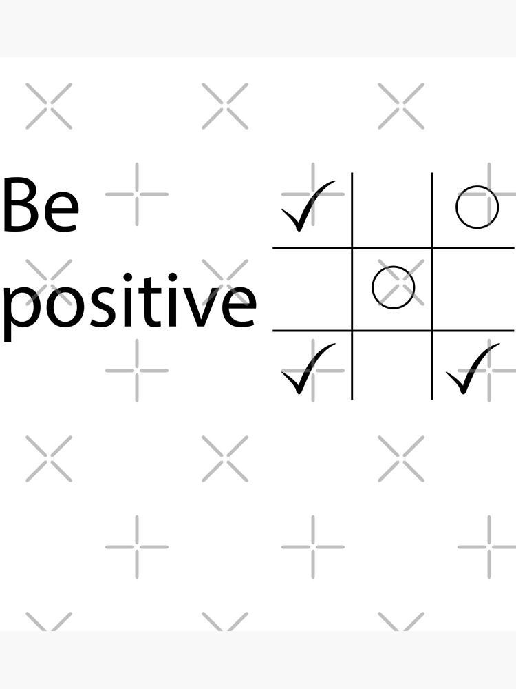 "Tic tac toe Inspirational funny quotes art" Poster for Sale by