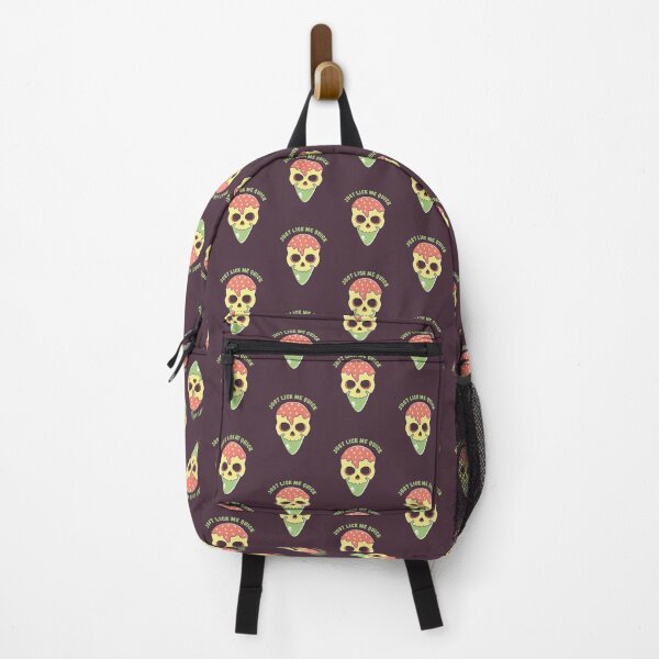 Item preview, Just lick me quick - Kawaii skull ice cream design for dessert lovers designed and sold by spacedowl.