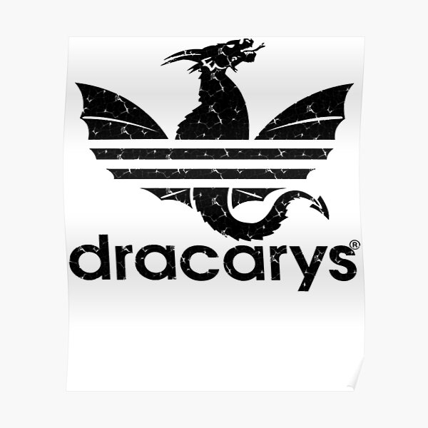 Dracarys Fitted Poster for Sale by JaikVillaflo | Redbubble