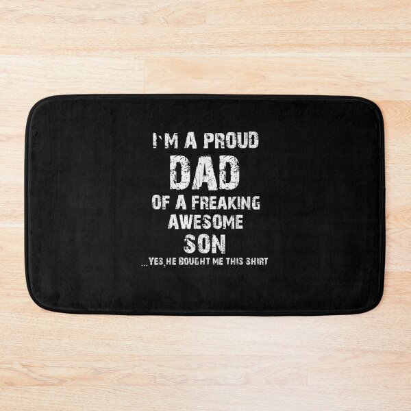 Item preview, I M A Proud Dad Of A Freaking Awesomeon Fathers Day designed and sold by LochyshiArah.