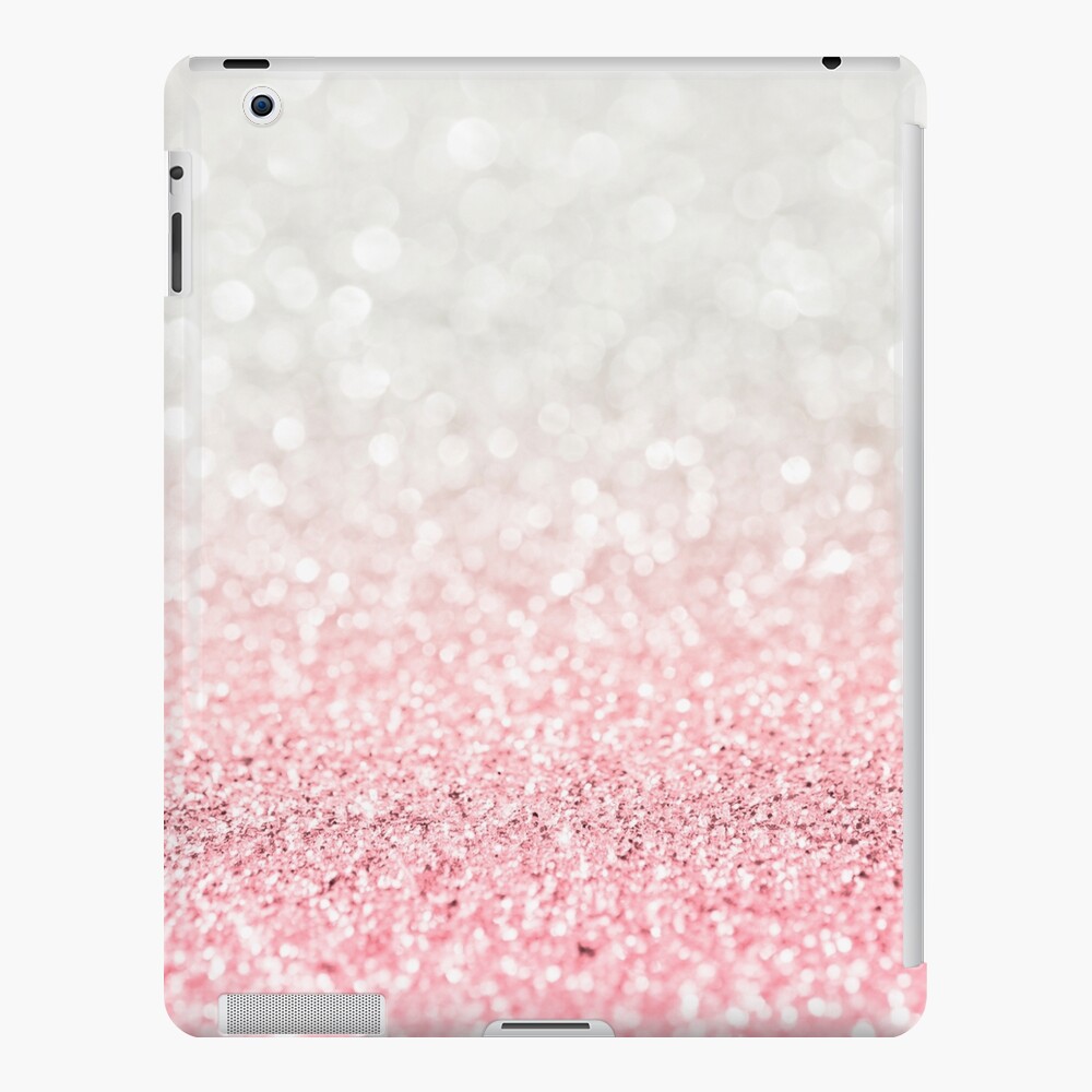 Pink Ombre Glitter iPad Case & Skin