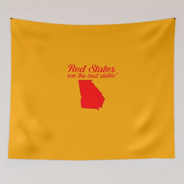 Item preview, Red States Best Georgia Republican Election 2016 T-Shirt designed and sold by AlwaysAwesome.