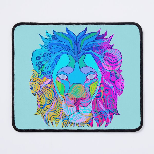 Item preview, Lion's Head, Colorful Lion's Head designed and sold by Ruby Jackson.