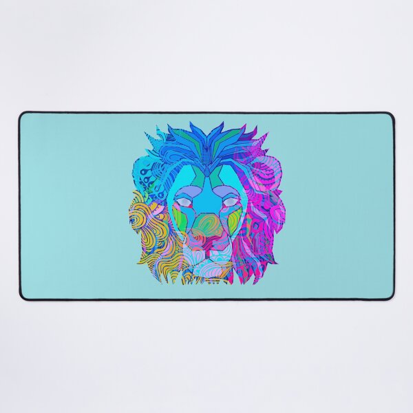 Item preview, Lion's Head, Colorful Lion's Head designed and sold by Ruby Jackson.