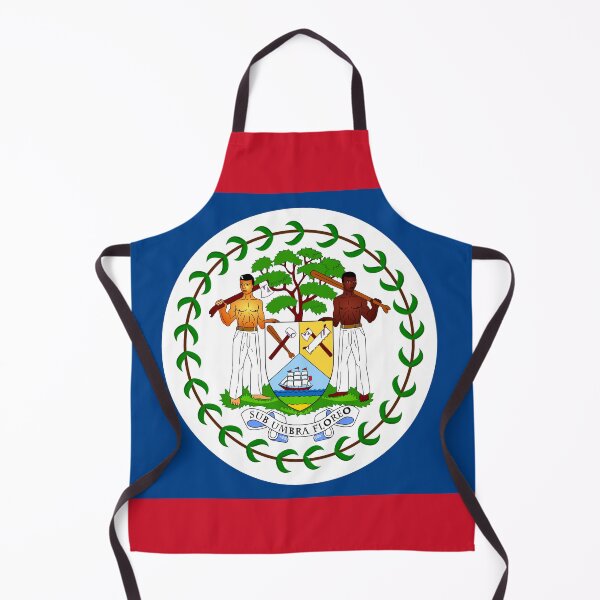 Item preview, Belize flag designed and sold by flagshop.