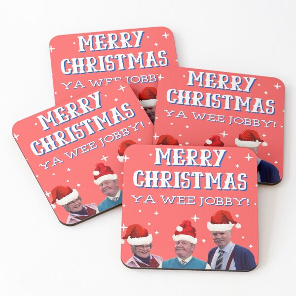 Item preview, Merry Christmas Ya Wee Jobby - 2021 - Jack, Victor and Isa designed and sold by bantershirts.
