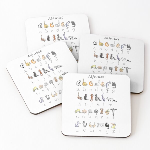 Item preview, ALFURBET CATS designed and sold by Bev Aisbett.