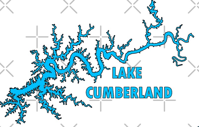 "Lake Cumberland Kentucky" Stickers by Statepallets Redbubble