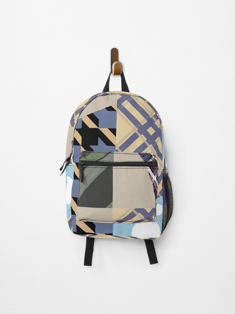 Geometric shop design backpack