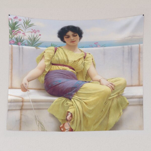 Item preview, John William Godward's Idleness II designed and sold by mosfunky.