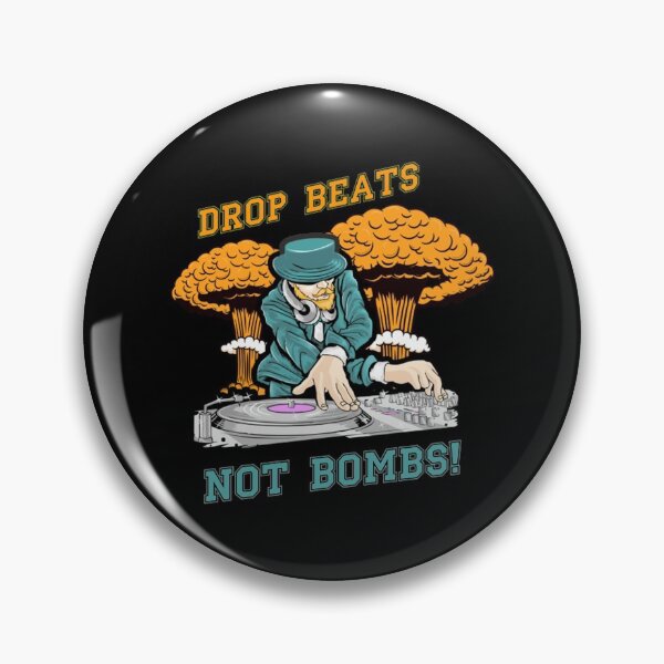 Item preview, Dj T-ShirtDrop Beats not Bombs designed and sold by TasalBanuel.
