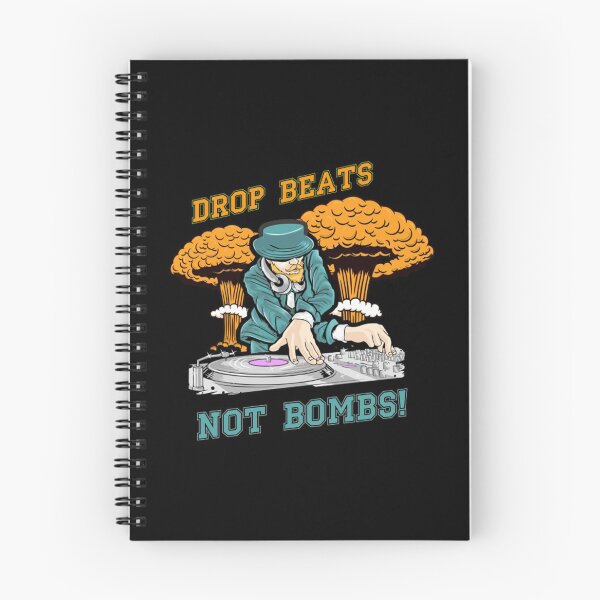 Item preview, Dj T-ShirtDrop Beats not Bombs designed and sold by TasalBanuel.