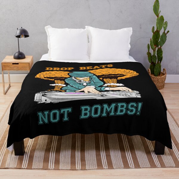 Item preview, Dj T-ShirtDrop Beats not Bombs designed and sold by TasalBanuel.
