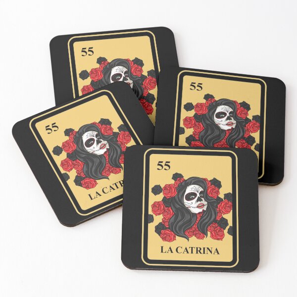 Artikelvorschau, Mexikanische Lotterie La Catrina T-ShirtMexikanische LA Catrina Lotterie traditionelle Bingokarte entworfen und verkauft von TasalBanuel.