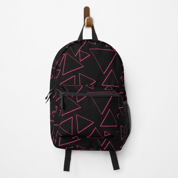 Item preview, Funky Nineties Style Pink Triangle Pattern designed and sold by that5280lady.