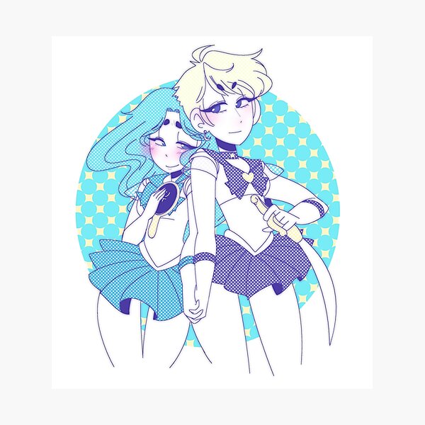 NEPTUNE + URANUS Photographic Print