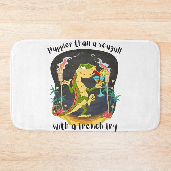 Item preview, Happier than a seagull with a french fry designed and sold by outlaw70.