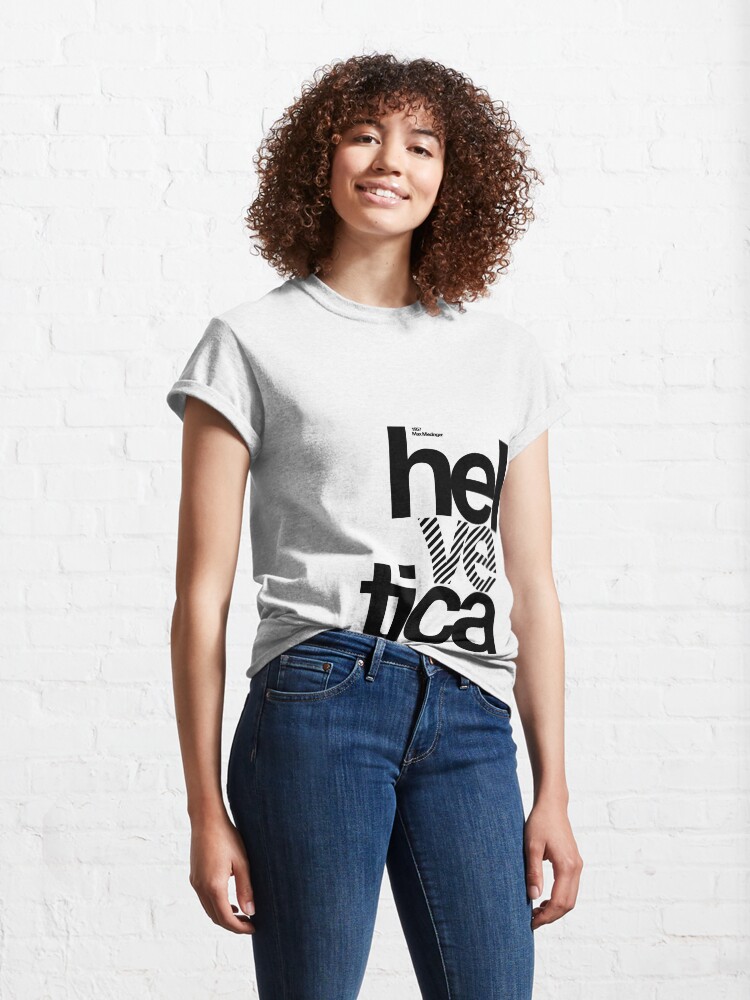 Alternate view of Hel ve tica (b) .... Classic T-Shirt