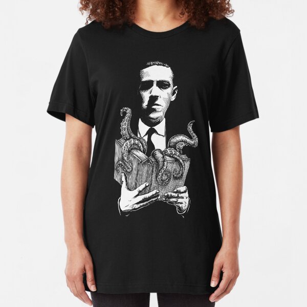 Storytime with Lovecraft Slim Fit T-Shirt