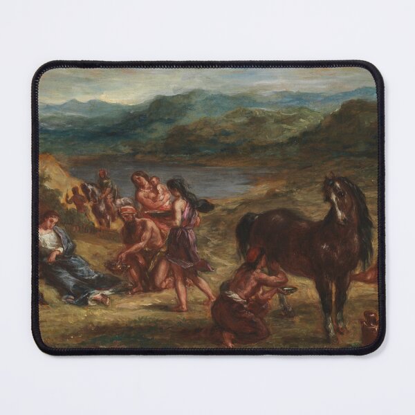 Item preview, Ovid Among the Scythians (Delacroix) designed and sold by ArtHistorical.