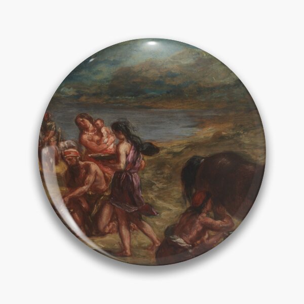 Item preview, Ovid Among the Scythians (Delacroix) designed and sold by ArtHistorical.