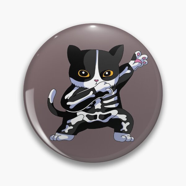 Item preview, Dabbing Spooky Cat Skeleton Costume Funny Dab Halloween designed and sold by vhtrocate.