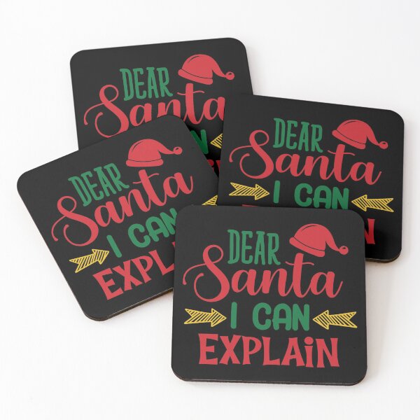 Item preview, Dear santa i can explain designed and sold by pnkpopcorn.
