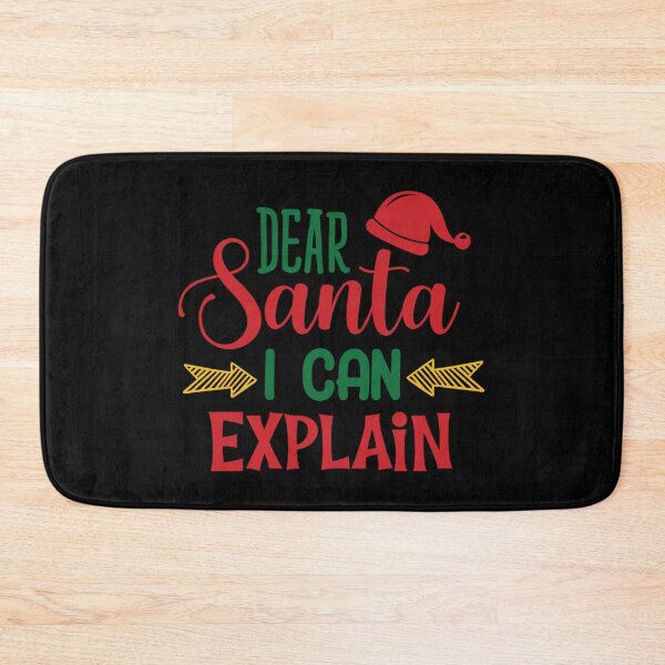 Item preview, Dear santa i can explain designed and sold by pnkpopcorn.