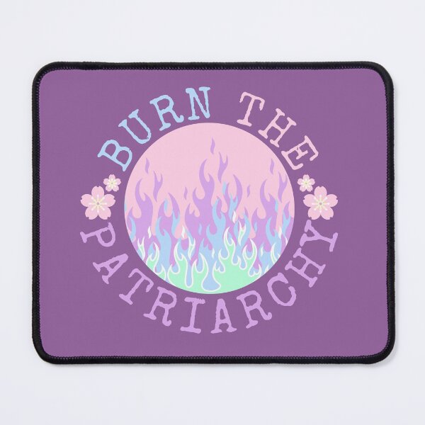 Item preview, Burn the Patriarchy Pastel Goth | Feminist Activism designed and sold by MiaDelelai.