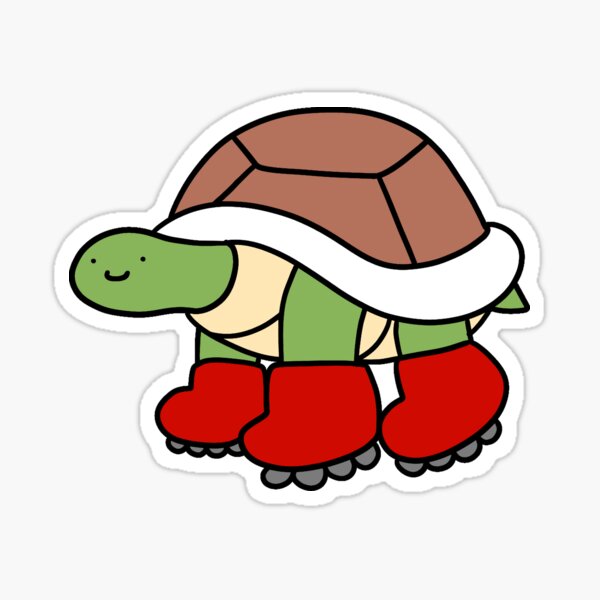Item preview, Roller Skates Turtle designed and sold by SaradaBoru.