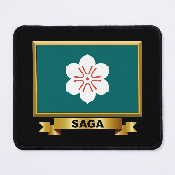Item preview, SAGA PREFECTURE Flag Gifts, Masks, Stickers & Products (N) designed and sold by mpodger.