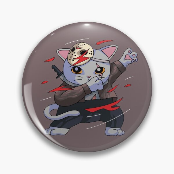 Item preview, Dabbing Spooky Cat Jason Costume Funny Dab Halloween designed and sold by vhtrocate.