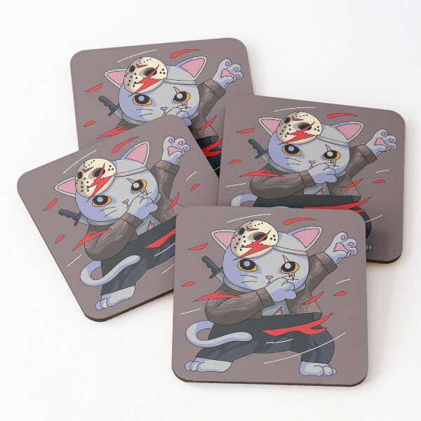 Item preview, Dabbing Spooky Cat Jason Costume Funny Dab Halloween designed and sold by vhtrocate.