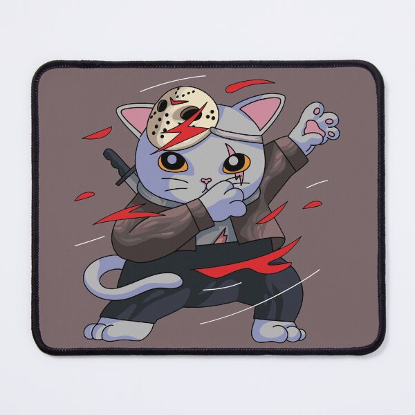 Item preview, Dabbing Spooky Cat Jason Costume Funny Dab Halloween designed and sold by vhtrocate.