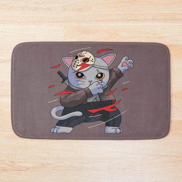 Item preview, Dabbing Spooky Cat Jason Costume Funny Dab Halloween designed and sold by vhtrocate.