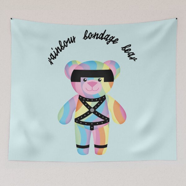 Item preview, Rainbow Bondage Bear - Bondage designed and sold by YOSHFRIDAYS.