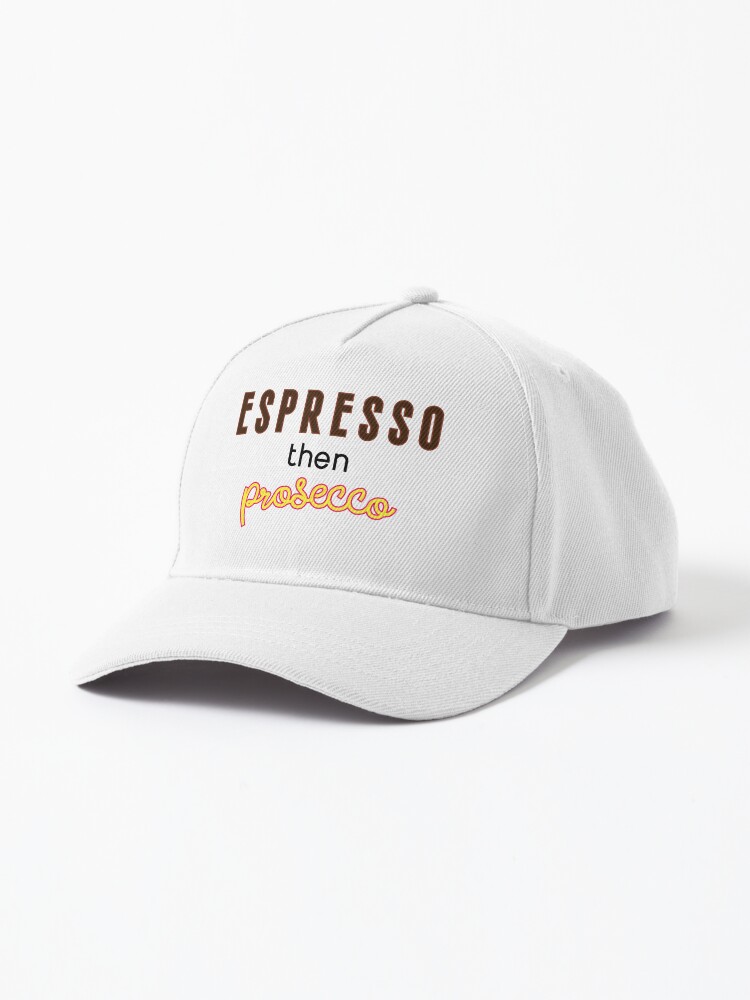 Espresso Then Prosecco Dish Towel