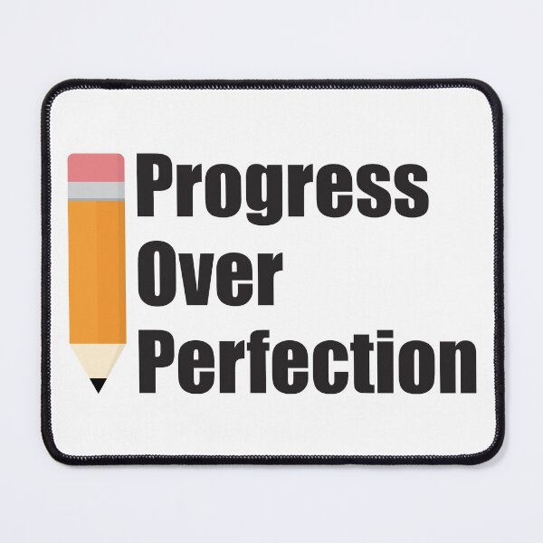 Item preview, motivational progress over perfection back to school teacher designed and sold by Bwittaya.