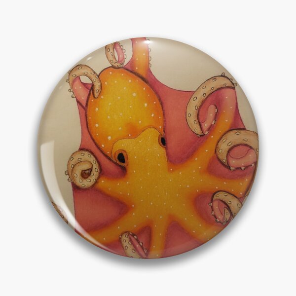 Item preview, Orange Octopus designed and sold by jessienebulous.
