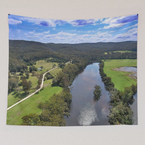 Item preview, Wallagaraugh River View looking west Far East Gippsland  designed and sold by Colin Dixon.