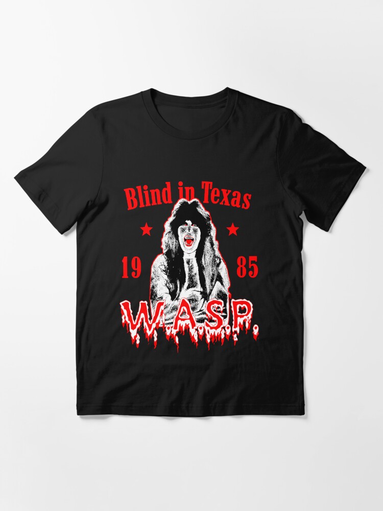 W.A.S.P Vintage Tシャツ　blind　texas T 🤘🎸 VINTAGE W.A.S.P BLIND IN TEXAS WORLD DOMINATION | Depop