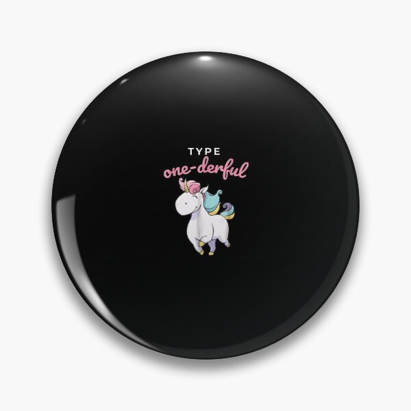 Item preview, Type Onederful Type 1 Diabetes Awareness Unicorn designed and sold by Chanielshian.