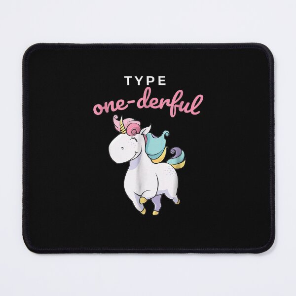 Item preview, Type Onederful Type 1 Diabetes Awareness Unicorn designed and sold by Chanielshian.