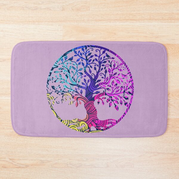Item preview, Tree Of Life Psychedelic Multi-color Tree Psychedelic Pattern designed and sold by Ruby Jackson.