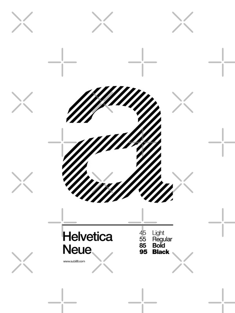 a .... Helvetica Neue (b) by sub88