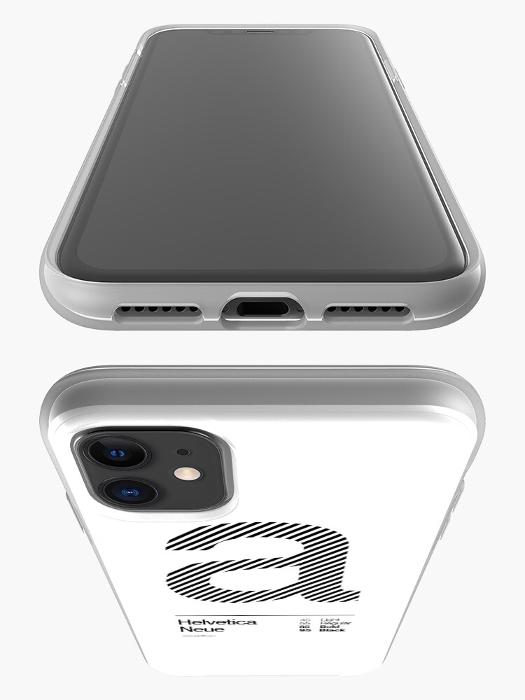Alternate view of a .... Helvetica Neue (b) iPhone Case & Cover