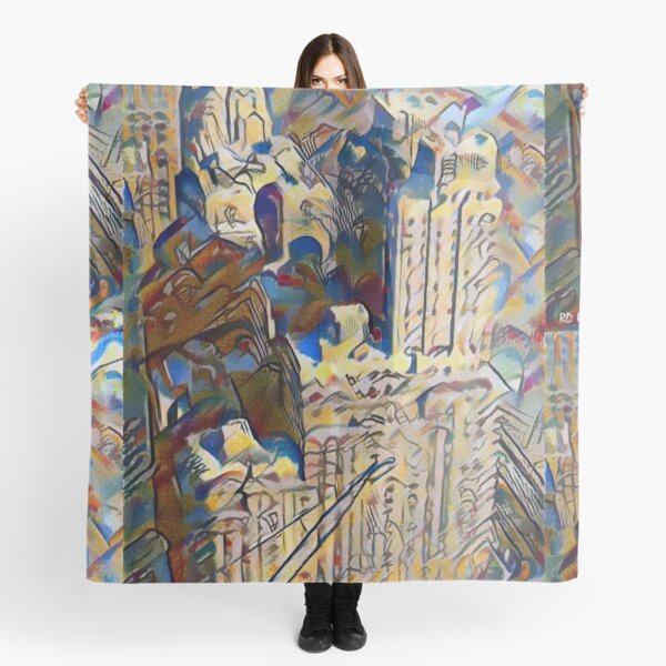 New York Art Deco by RD Riccoboni Scarf