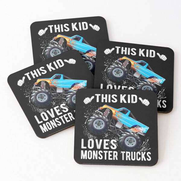 Item preview, Kids This Kid Loves Monster Trucks Boys and Girls designed and sold by MiloszshiZse.