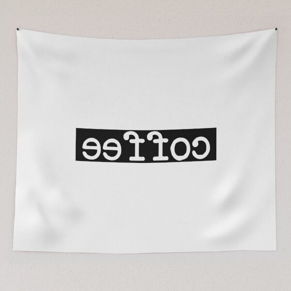 Item preview, Backwards Letter Coffe designed and sold by Windasari29.